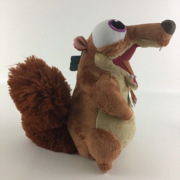 Ice Age Scrat Tales Talking 11” Plush Stuffed Animal Toy Baby Scrat Squirrel Tag - Picture 3 of 7